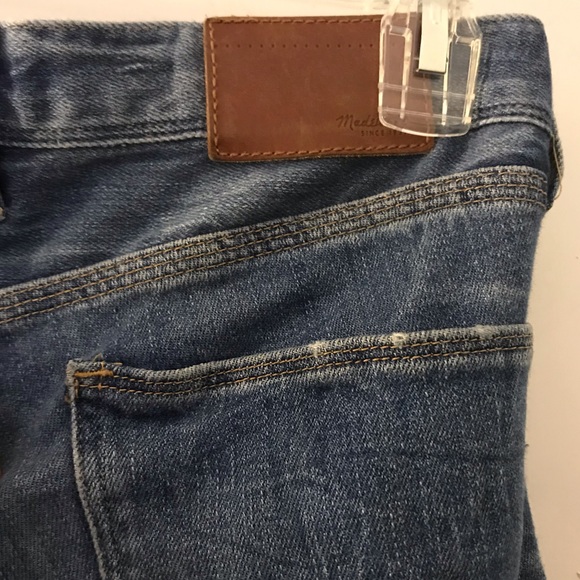 Madewell rail straight light wash jeans - Picture 3 of 4